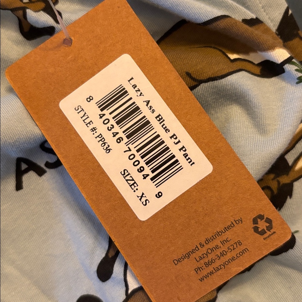 Pajamas with Donkey Print - Gray - Picture 3 of 3